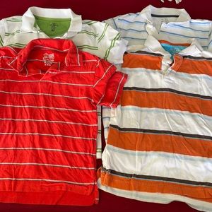 Boys polo shirt xs/s size 5 4pc